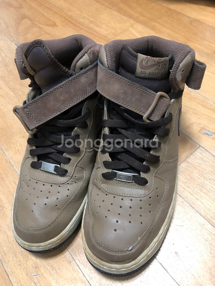 나이키 에어포스 1 미드 07 바로크 브라운 265--1