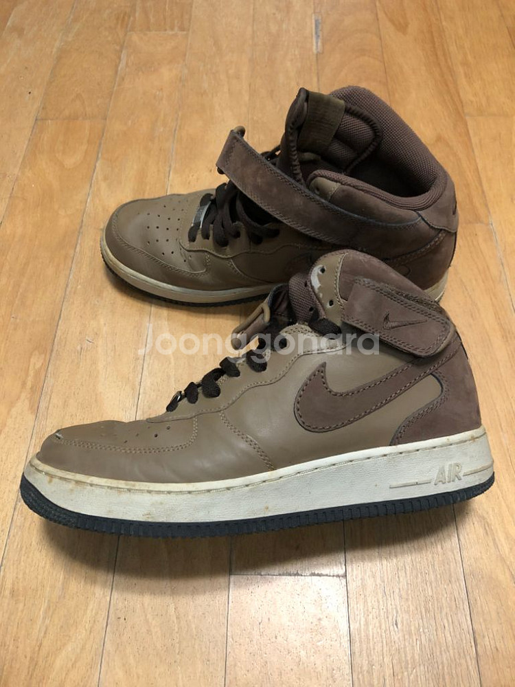 나이키 에어포스 1 미드 07 바로크 브라운 265--5