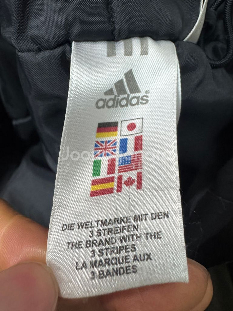 아디다스 올드스쿨 삼선 폴리 점퍼--3