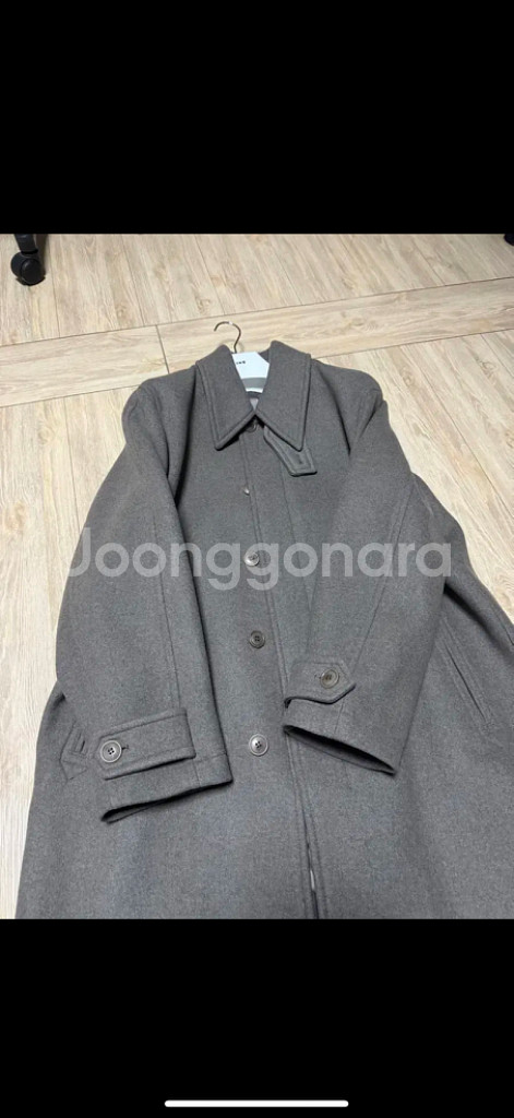 L) 쿠어 MTR 발마칸 코트 (멜란지토프) 22fw--1