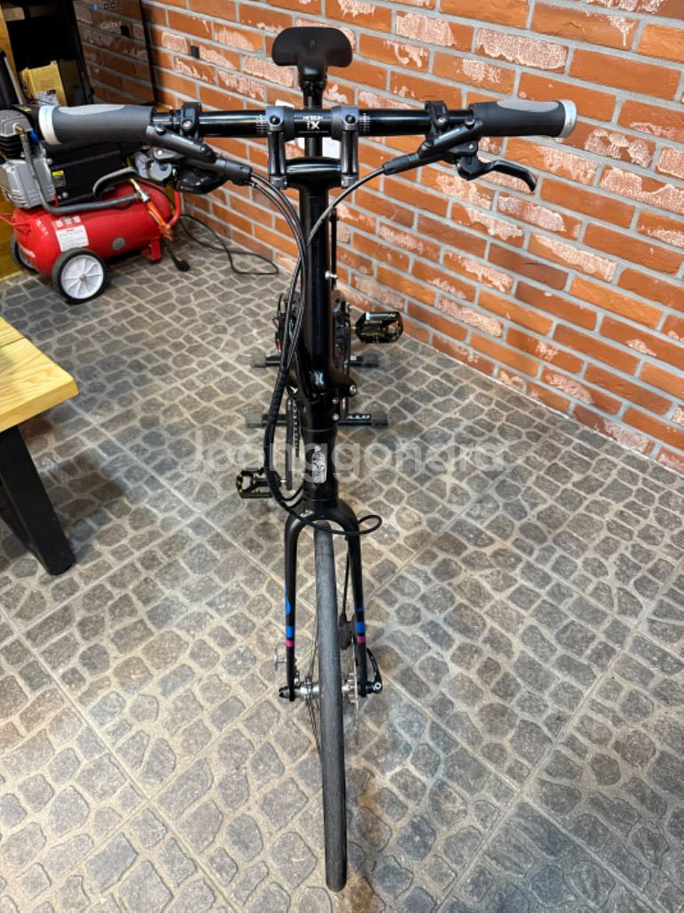 턴 버지x11 사틴블랙 미니벨로 스프린터--5