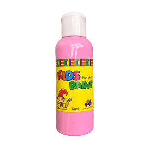 키즈페인트 미개봉 120ml 핑크