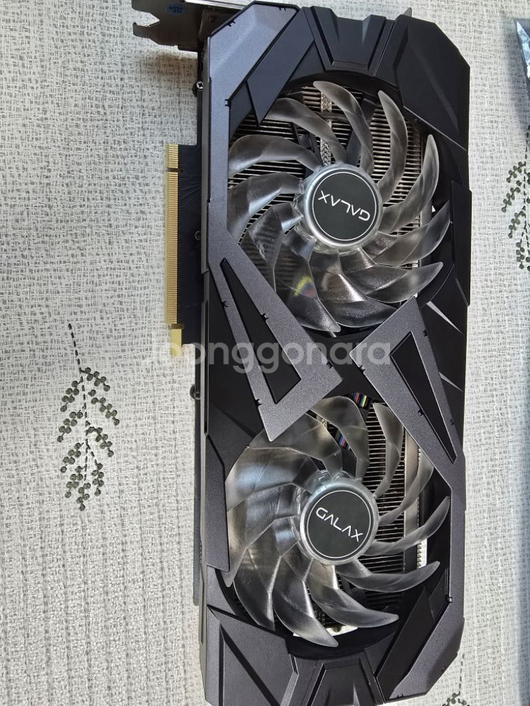 갤럭시 RTX3070 그래픽카드 팝니다--0