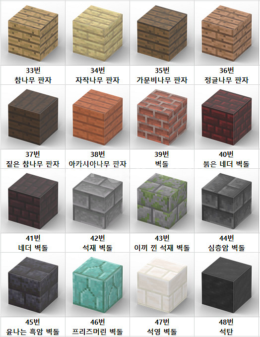 마인크래프트 자석 블록--8