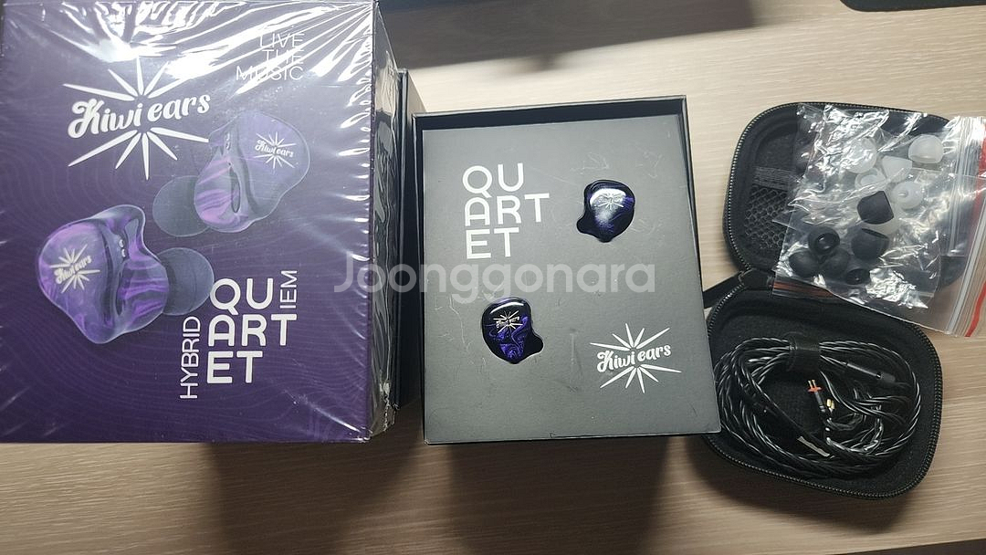 유선이어폰 일괄(트루스이어 헥사, 키위 쿼텟, 돌체)--0