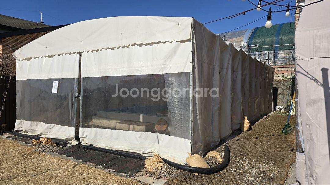 급처)자바라 천막 팝니다--1