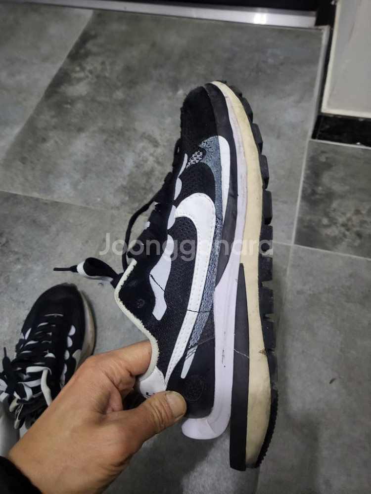 나이키 사카이 블랙--2