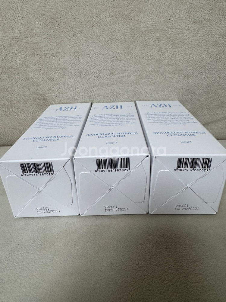 AZH 스파클링 버블 클렌져 3개 일괄 새상품--1