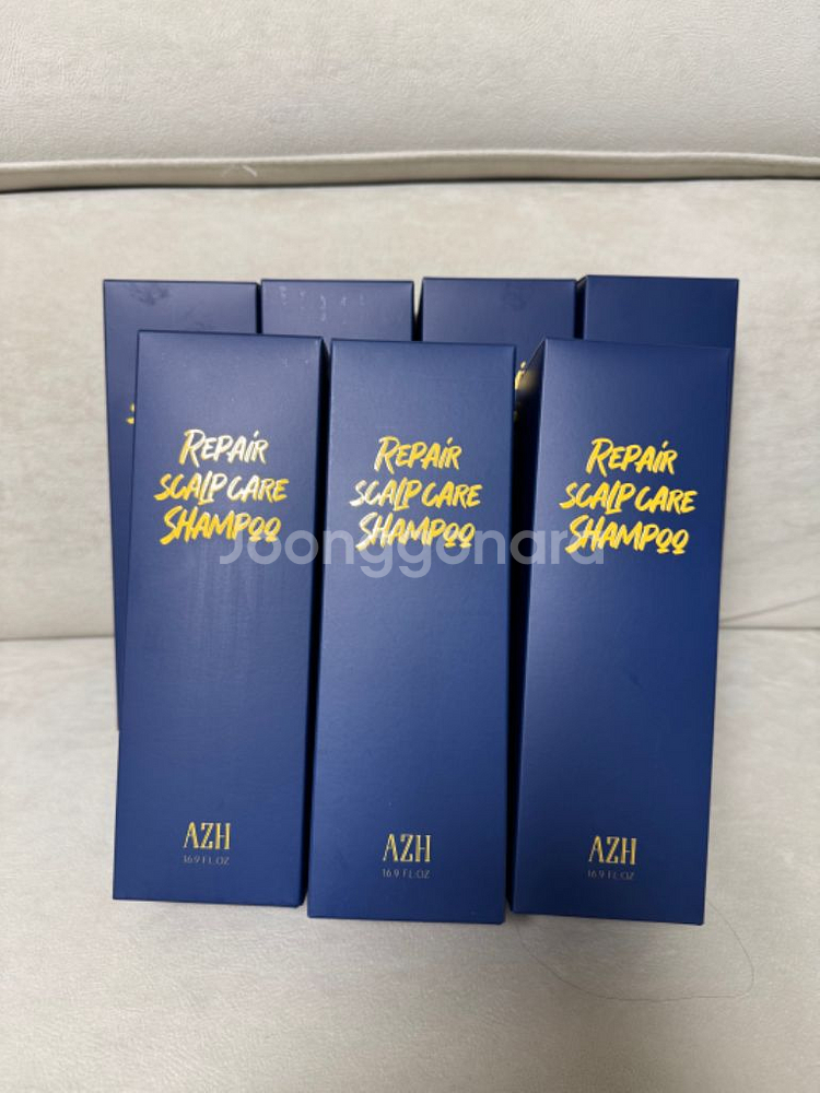 새상품/AZH 리페어 스칼프 샴푸 500ml--0