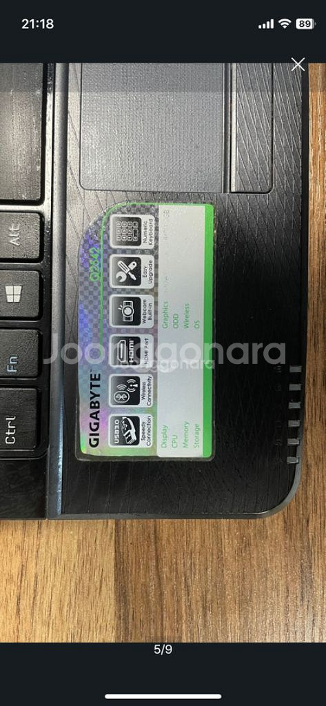 기가바이트 노트북 Q2542 판매(끌올)--4