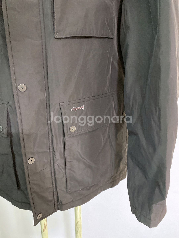 (105)루이까스텔남자이중지퍼점퍼자켓--1