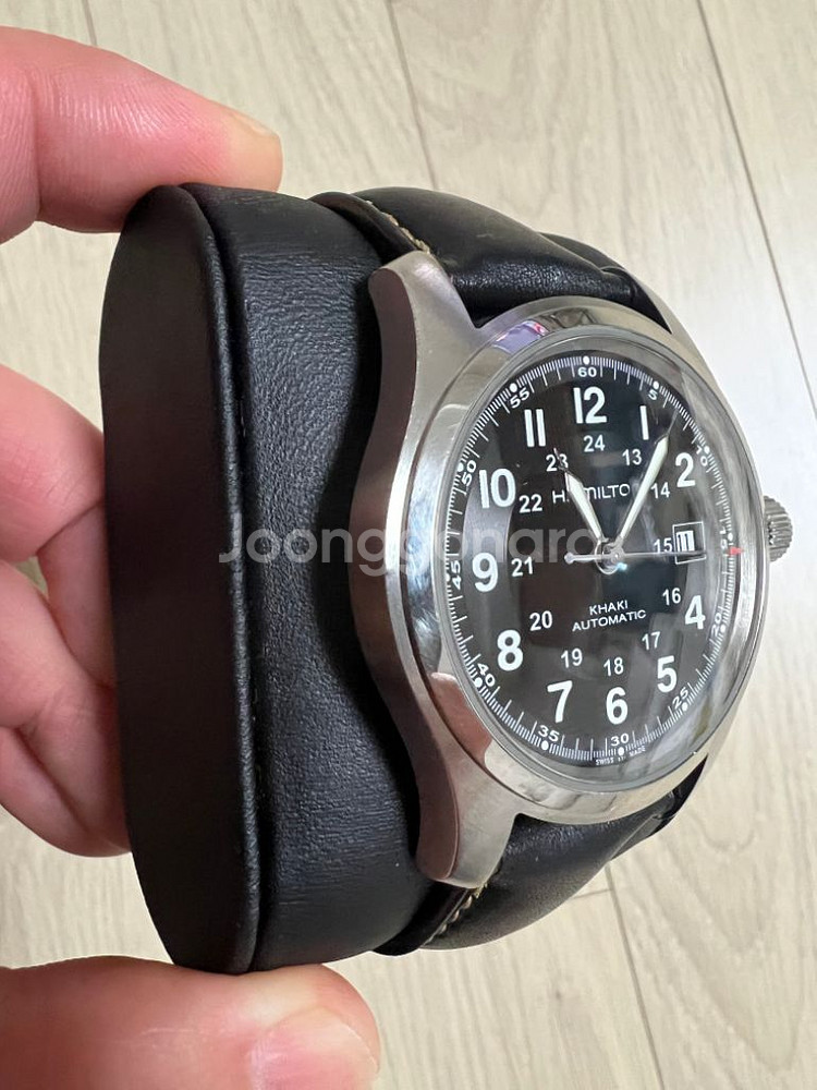 [해밀턴]카키필드 오토매틱 42mm--5