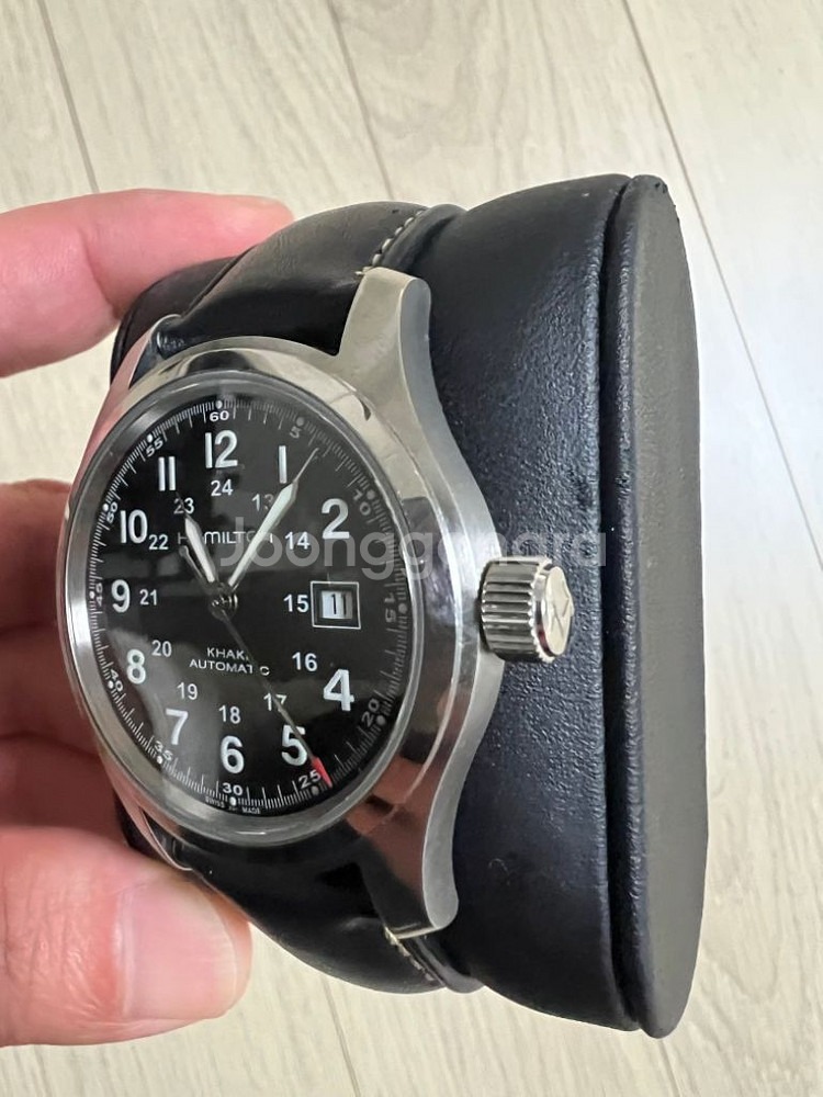 [해밀턴]카키필드 오토매틱 42mm--4