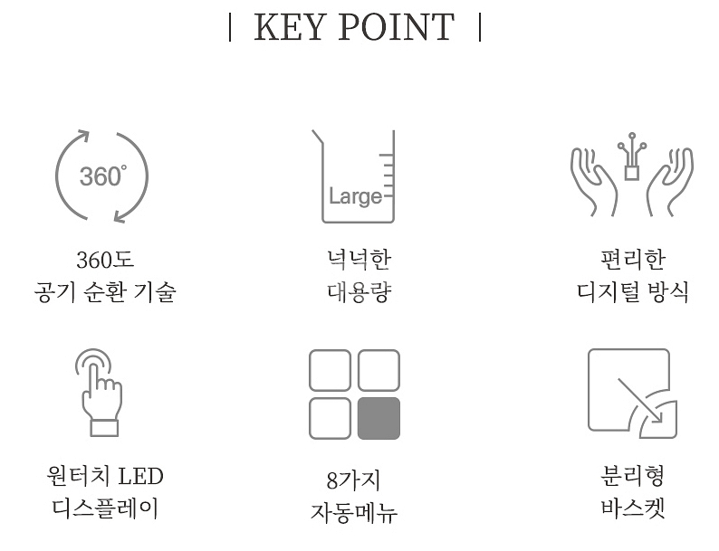 가이타이너 슈라우프 플러스 에어프라이어 GTKAF-70--3