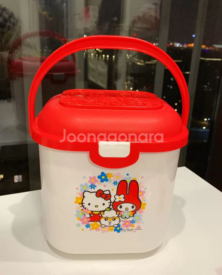 고전 키티 마이멜로디 코로코로쿠리링 수납 정리 보관--0