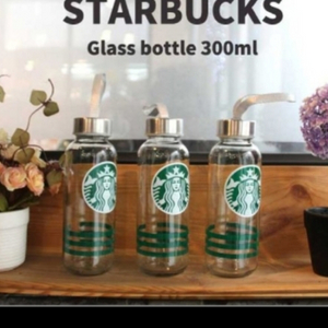 새상품 스타벅스 강화유리 보틀 300ml 1+1