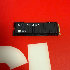 wd black sn850x 히트싱크 m2 nvme 2