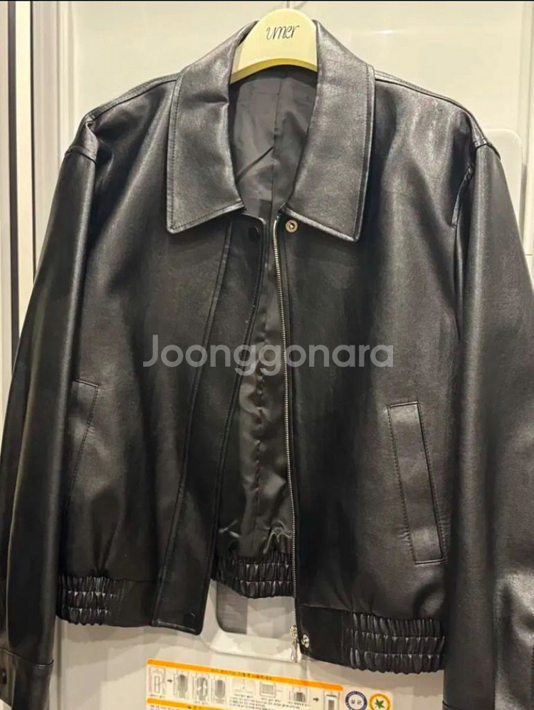한스스타일 가죽 자켓 미착용새상품--1