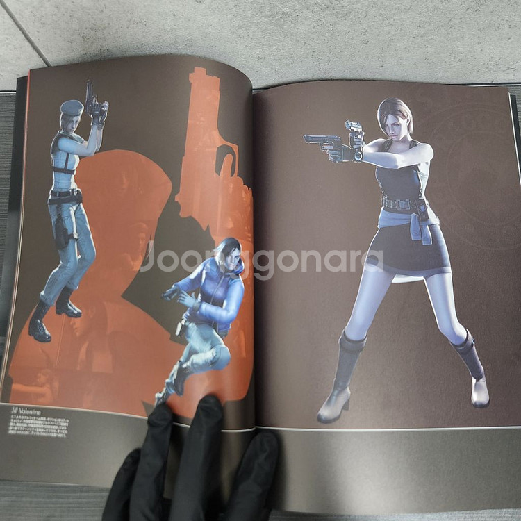 [무료배송] 바이오하자드 엄브렐러 크로니클즈 아트북--4