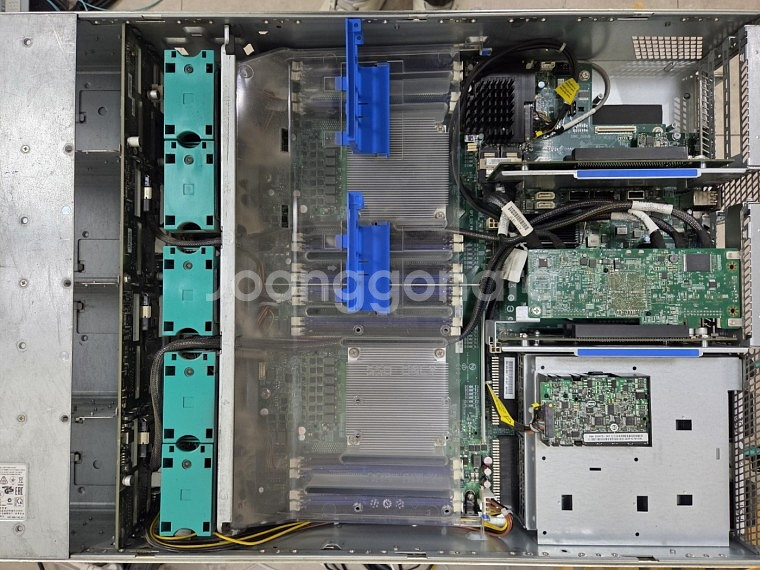 EMC 3.5인치 12베이 서버 베어본 2대--0