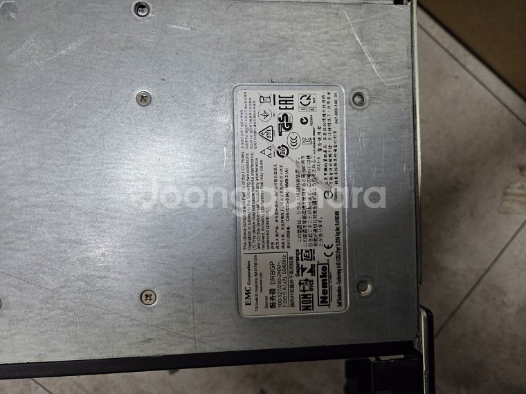 EMC 3.5인치 12베이 서버 베어본 2대--2