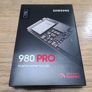 삼성전자 980 pro 1TB 미개봉 판매합니다