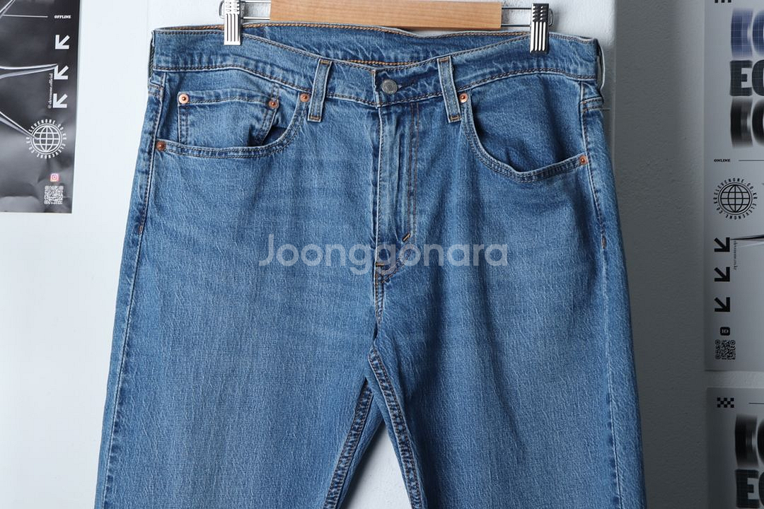 (XL-2XL) 리바이스 청바지 데님 블랭크탭 한정판--2