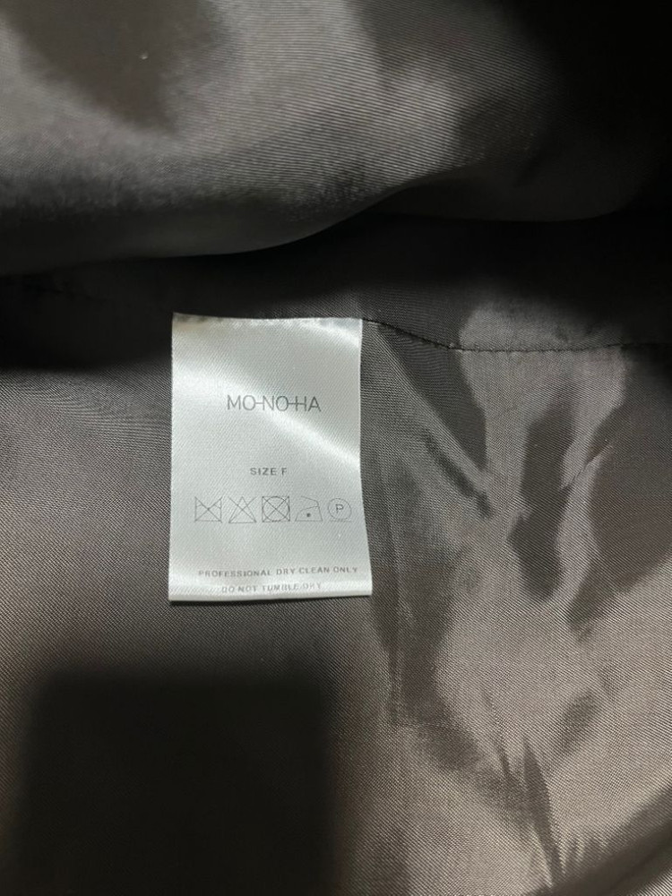모노하 코트 (high neck long coat) 이미지