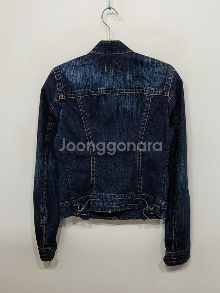 (XS) 캘빈클라인 청자켓 중청 데님자켓 빈티지--5