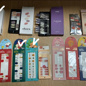 오호라 등 네일팁 일괄 판매