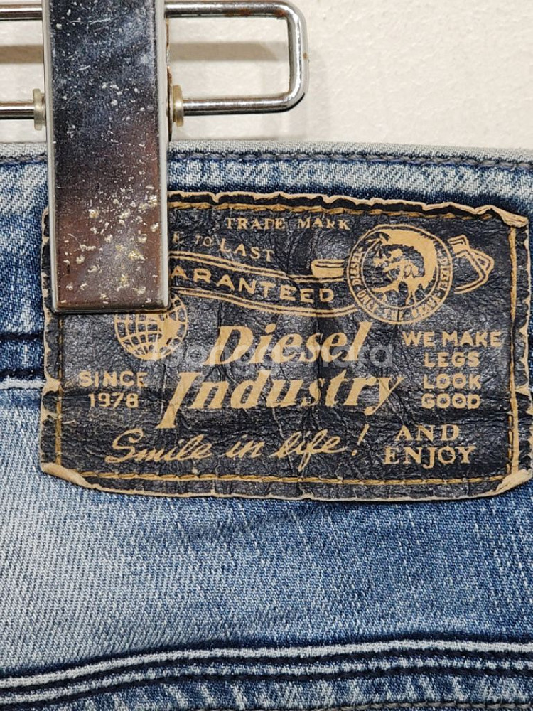 (30) 디젤 타나즈 청바지 연청 스판 데님팬츠--4