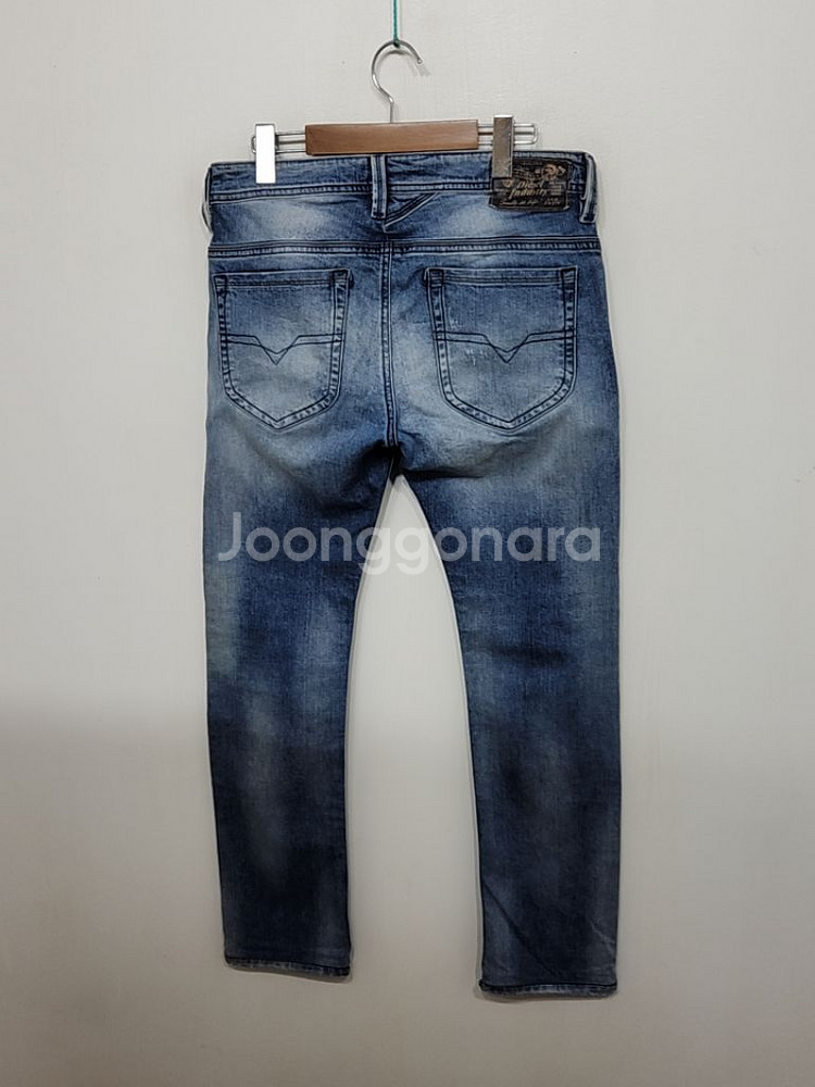 (30) 디젤 타나즈 청바지 연청 스판 데님팬츠--6