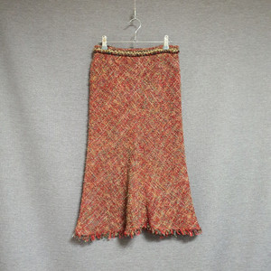 타임 time 트위드 스커트 55~66 사이즈 사이즈 이미지