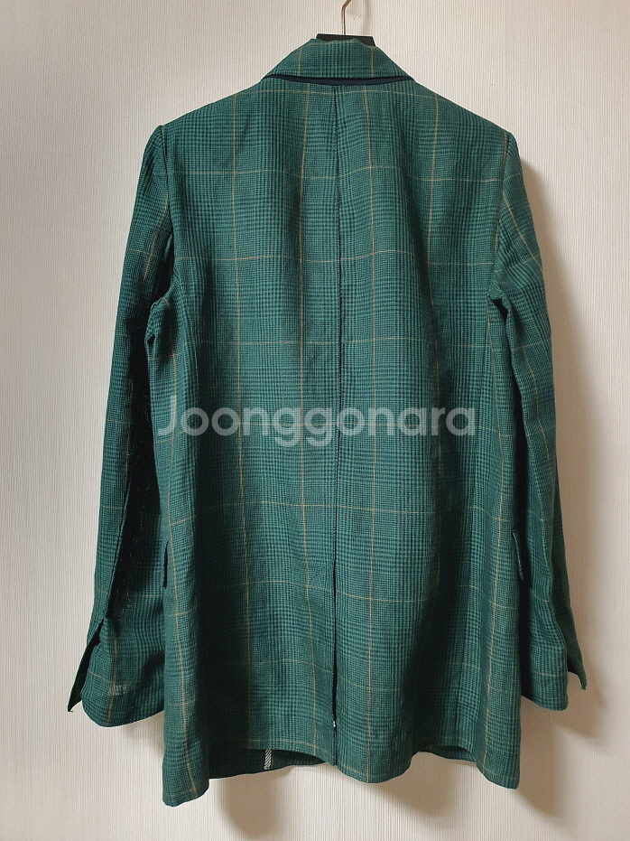 시슬리 sisley 더블 브레스트 린넨 자켓 55 사이--8