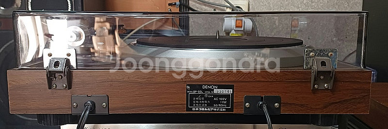 데논 dp-50l 턴테이블 (반자동)--8