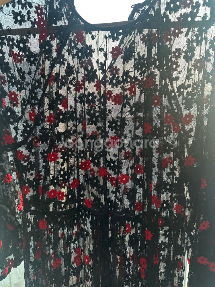 시스루 롱 원피스(자라)--1