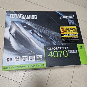 (그래픽카드)GEFORCE RTX 4070 SUPER