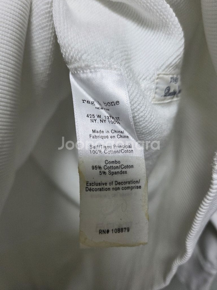 S/P 랙앤본 rag&bone 펀칭 아일렛 자수 스웻--7