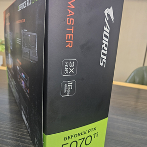 기가 RTX 5070 TI MASTER 피씨디 새상품