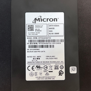 Micron 960GB SSD