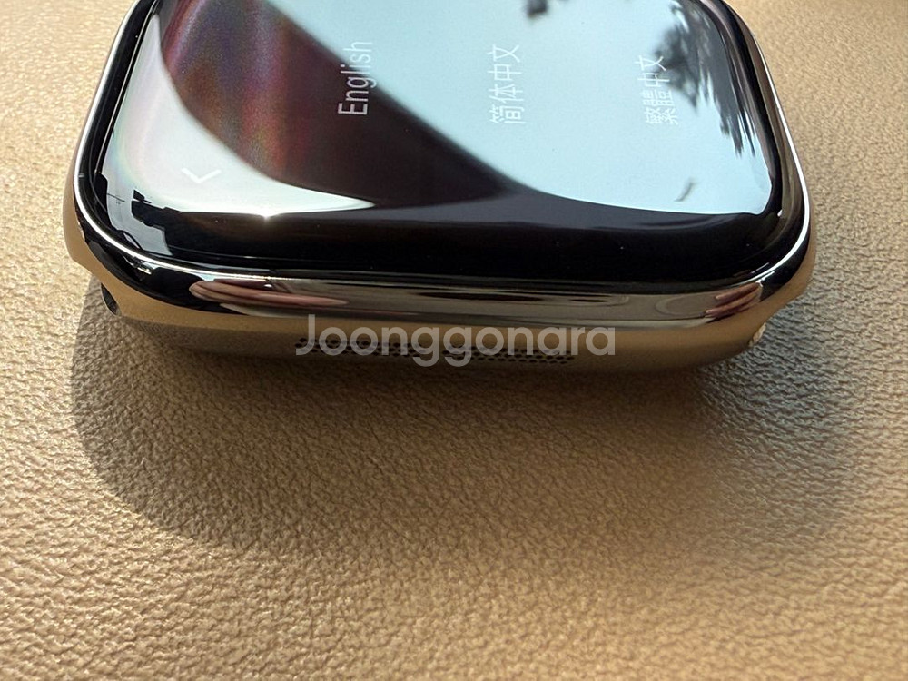 애플워치10 내추럴 티타늄46mm 애플케어플러스--4