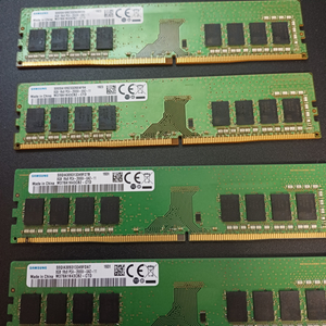 삼성 ddr4 2666 8기가 4개+존스보 방열판