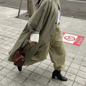 에토스 카키 트렌치