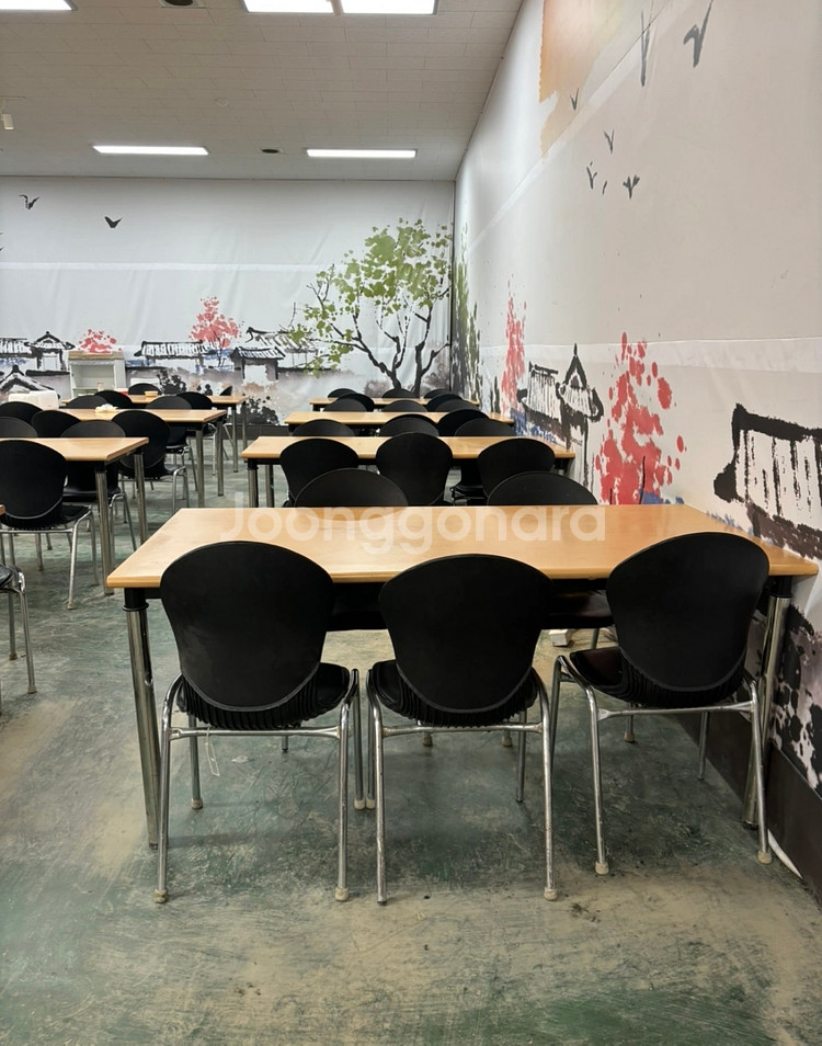 6인용 식탁 의자 세트--0