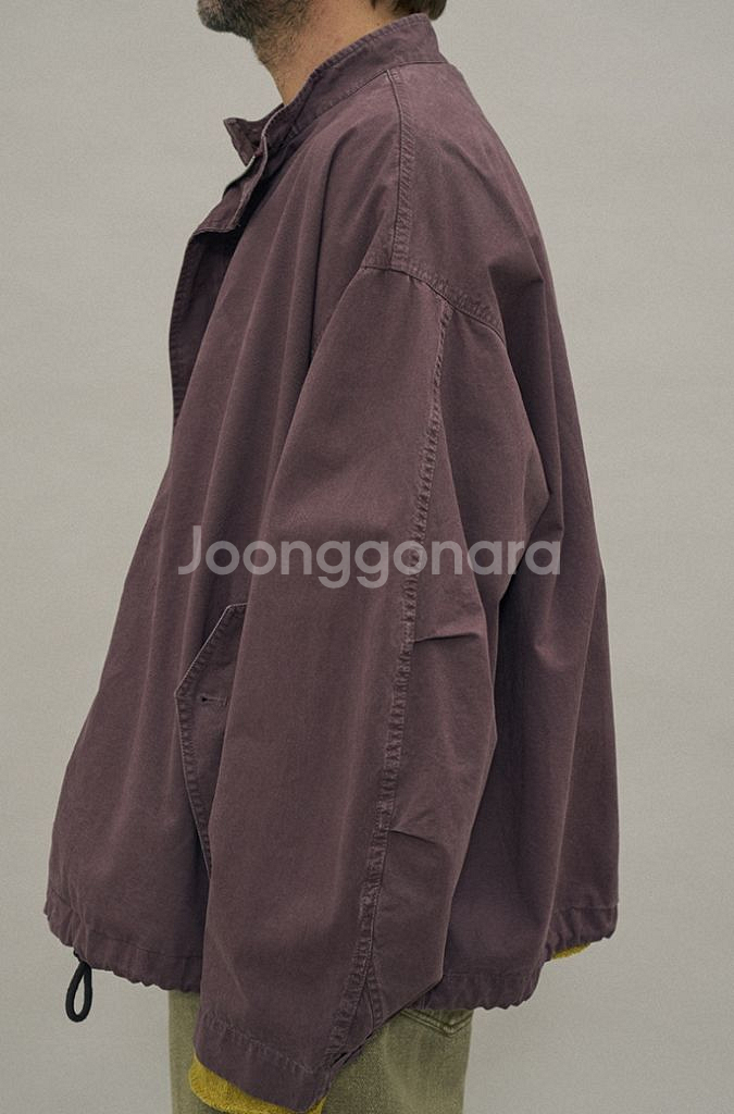 새제품) 파르티멘토 VTG 워시드 필드 자켓 퍼플--2