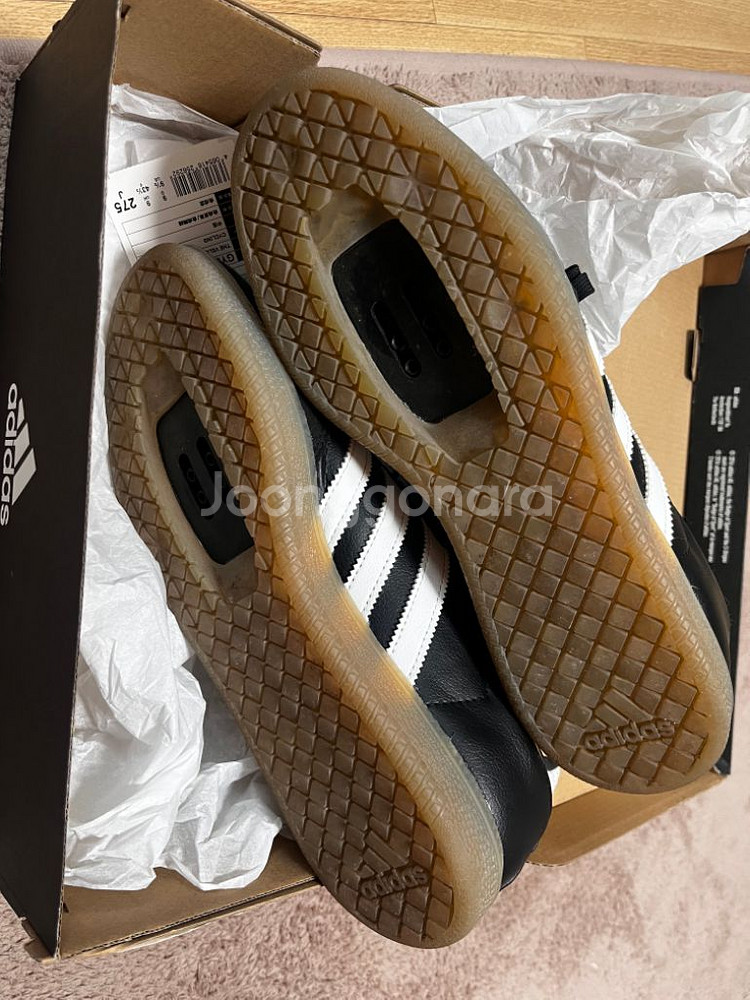 아디다스 벨로삼바 코어블랙 275--4