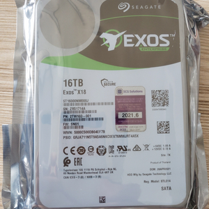 Seagate EXOS 16TB 하드디스크