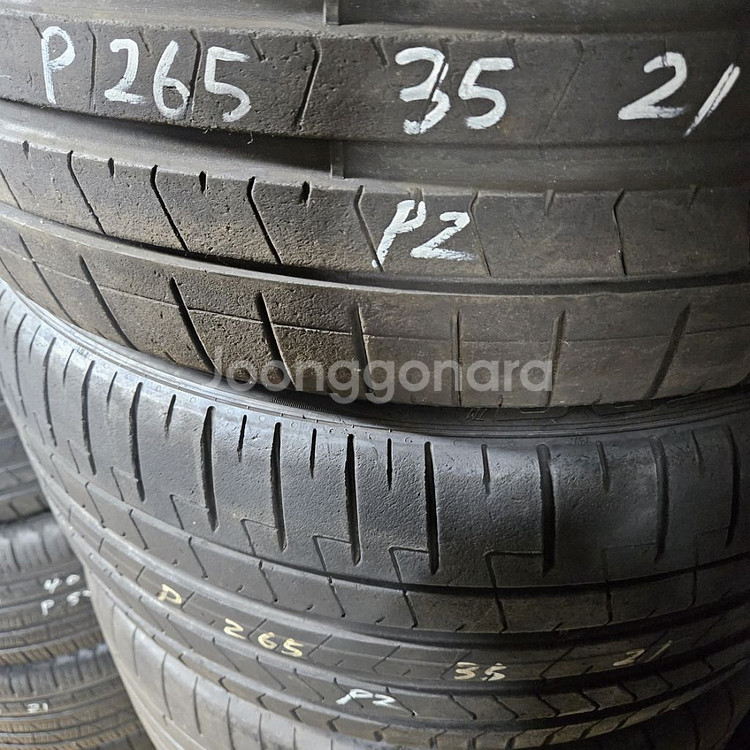 265 35 21 중고타이어 피렐리 피제로--2