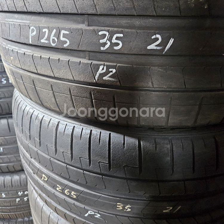 265 35 21 중고타이어 피렐리 피제로--1