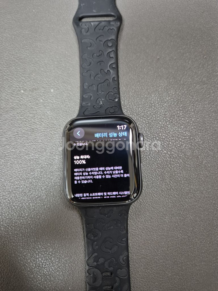 애플워치se 1세대 44mm 블랙--6